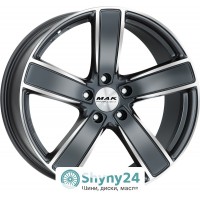 Mak Turismo-D-FF Gun Met Mirror Face R20 W11.5 PCD5x130 ET68 DIA71.6