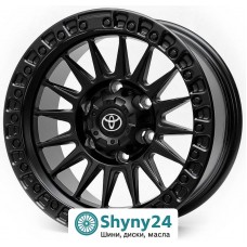 Replica FF-X07 Matt Black R16 W8 PCD6x139.7 ET0 DIA110.1