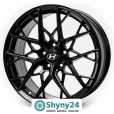 Replica Hyundai FF-511 Matt Black R16 W7 PCD5x114.3 ET38 DIA73.1