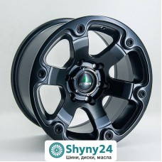 GT 166140 Matt Black R16 W8.5 PCD6x139.7 ET0 DIA110