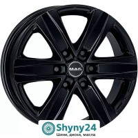 Mak Stone6 Gloss Black R18 W8 PCD6x114.3 ET45 DIA66.1