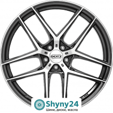 Dotz LagunaSeca Gunmetal Polished R20 W10 PCD5x120 ET40 DIA72.6