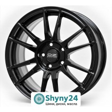 Replica OZ Ultraleggera (320) Gloss Black R18 W8 PCD5x100 ET38 DIA73.1