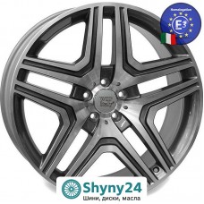 WSP Italy Mercedes (W766) AMG NERO Anthracite Polished R21 W10 PCD5x112 ET56 DIA66.6