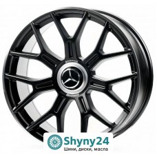 Replica Mercedes MR5109 Matt Black Lip Polish R20 W8.5 PCD5x112 ET35 DIA66.6