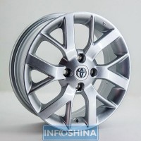 Replica GT ZY5143 Silver R15 W5.5 PCD4x100 ET40 DIA60.1