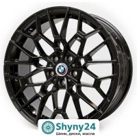 Replica BMW 7108 Satin Black R20 W8.5 PCD5x112 ET26 DIA66.6