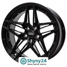 Replica Audi XF07 Black R18 W8 PCD5x112 ET35 DIA66.6