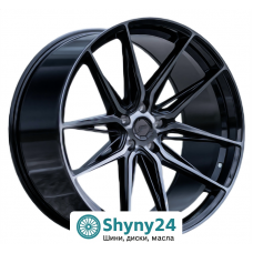 Japan Racing JR44 Black Machined Tinted Face R20 W9.5 PCD5x112 ET30 DIA72.6