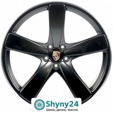 Replica P486 Satin Black Lip Polished R21 W10 PCD5x112 ET19 DIA66.6