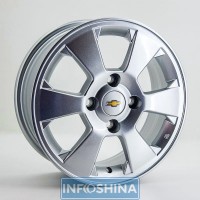 Replica GT 155218 Silver R15 W6 PCD4x114.3 ET44 DIA56.6