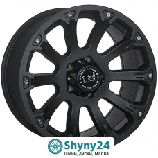 ZF TL0038 Matt Black R17 W9 PCD6x139.7 ET12 DIA106.1
