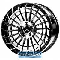 Replica MR0359 Gloss Black Machined Face R19 W8.5 PCD5x112 ET35 DIA66.6