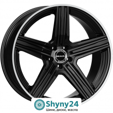 Mak Lewis-D Gloss Black Mirror Ring R20 W9.5 PCD5x112 ET50 DIA66.6