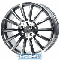 Replica MR2004 Light Gray Machined R20 W8.5 PCD5x112 ET35 DIA66.6