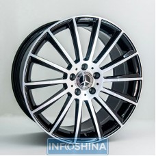 Replica GT Mercedes F9730 BMF R19 W9 PCD5x112 ET43 DIA66.6