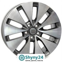 WSP Italy Volkswagen W457 Rostock Silver R19 W8 PCD5x112 ET41 DIA57.1