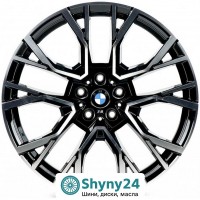 Replica B45 Black Machined Face R21 W9.5 PCD5x120 ET37 DIA74.1