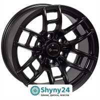 ZF F7606 SatinBlack R17 W9 PCD6x139.7 ET0 DIA106.1