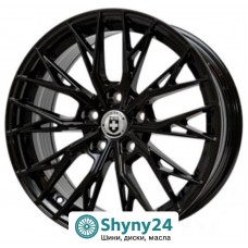 Replica HRE XF-015 Matt Black R17 W7.5 PCD5x114.3 ET35 DIA73.1