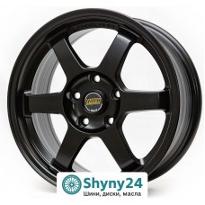 Replica HRE FF-509 Matt Black R16 W7 PCD5x114.3 ET38 DIA73.1