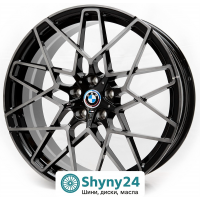 Forged 775F Gloss Black R22 W10.5 PCD5x112 ET35 DIA66.6