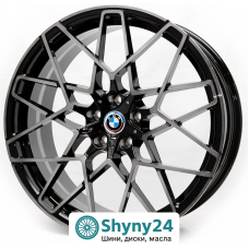 Forged 775F Gloss Black R22 W10.5 PCD5x112 ET35 DIA66.6