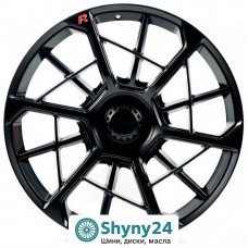 Replica ZE3165 Matte Black Red R R19 W8 PCD5x108 ET45 DIA63.4