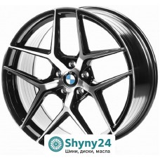 Flow Forming FF258 Gloss Black Machined Face R20 W9 PCD5x112 ET30 DIA66.6