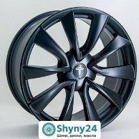 Replica GT Tesla FA675 Satin Black R20 W8.5 PCD5x114.3 ET35 DIA64.1