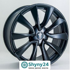 Replica GT Tesla FA675 Satin Black R20 W8.5 PCD5x114.3 ET35 DIA64.1