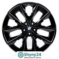 Replica BMW B538 Black Milling Line R20 W8.5 PCD5x112 ET25 DIA66.6
