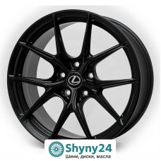Replica Lexus FF-473 Matt Black R18 W8 PCD5x114.3 ET38 DIA73.1