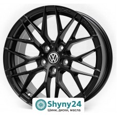 Replica Volkswagen FF-X15 Matt Black R17 W7.5 PCD5x100 ET38 DIA73.1