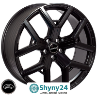ZF FBX208 MattBlack R22 W9.5 PCD5x120 ET40 DIA72.6