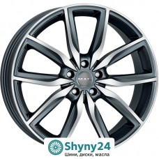 Mak Allianz Gun Met Mirror Face R20 W8 PCD5x120 ET30 DIA72.6