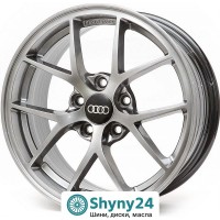 Replica Audi FF-507 Hyper Black R16 W7 PCD5x112 ET40 DIA66.6