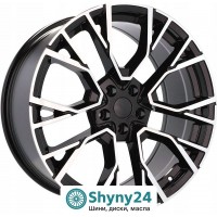 Racing Line B5769 Black Polished R20 W9 PCD5x112 ET35 DIA66.6