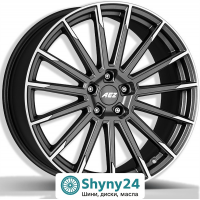 AEZ Atlanta Matt Graphite Polished R19 W9 PCD5x112 ET35 DIA70.1
