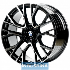 Replica BMW B506 Gloss Black Machined Face R20 W9 PCD5x112 ET35 DIA66.6