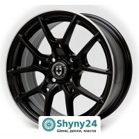 Replica HRE FF-510 Matt Black R17 W7.5 PCD5x112 ET38 DIA66.6