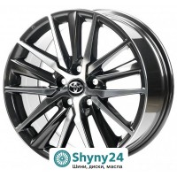 Replica Toyota TY893 Gun Metal Machined Face R17 W7.5 PCD5x114.3 ET45 DIA60.1