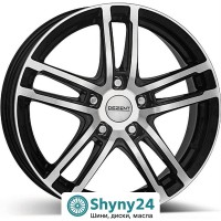 Dezent TZ black polished R17 W6.5 PCD5x112 ET33 DIA57.1