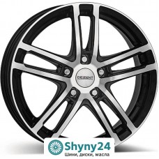 Dezent TZ black polished R17 W6.5 PCD5x112 ET33 DIA57.1