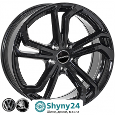 ZW BK5620 Black R17 W7.5 PCD5x112 ET45 DIA57.1