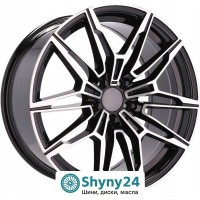 Racing Line I0294 Black Polished R19 W8 PCD5x112 ET27 DIA66.6