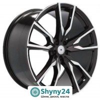 Racing Line FE221 Black Polished R22 W10.5 PCD5x112 ET43 DIA66.6