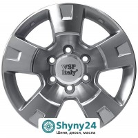 WSP Italy W1808 Salina 4X4 NI08 Silver Polished W8 R16 PCD6x139.7 ET10 DIA110.1