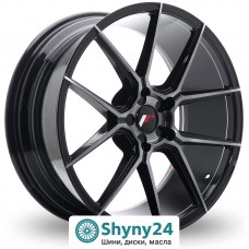 Japan Racing JR30 Black Machined Tinted Face R19 W9.5 PCD5x120 ET35 DIA72.6