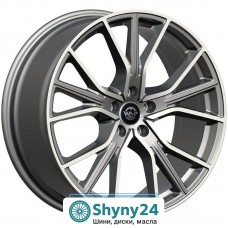 WSP Italy WD004 Zurich Matt Gun Metal Polished R18 W7.5 PCD5x108 ET49 DIA65.1